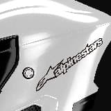 Autocollants: Alpinestars avec Logo Stylis&eacute; 5