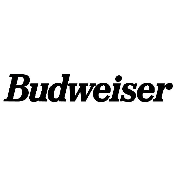 Autocollants: Budweiser 1