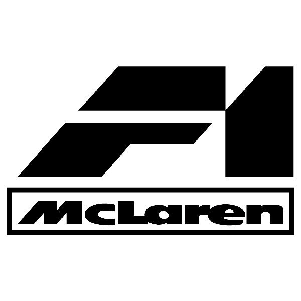 Autocollants: Logotype McLaren en Style Sportif