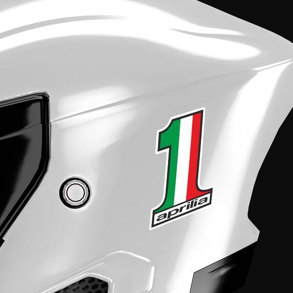 Autocollants: Logo Aprilia num&eacute;ro 1