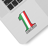 Autocollants: Logo Aprilia num&eacute;ro 1 6