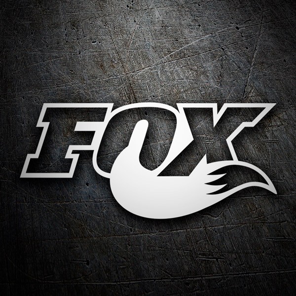 Autocollants: Fox logo 3