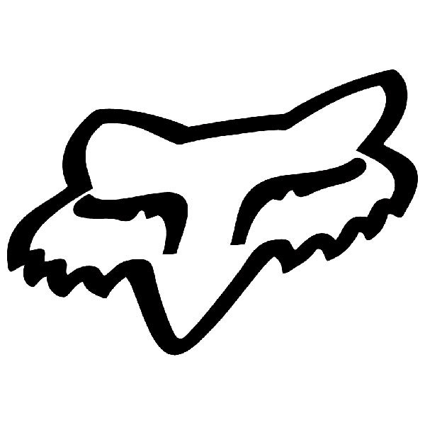 Autocollants: Logo Fox