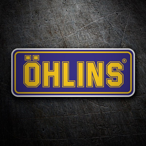 Autocollants: Ohlins 3