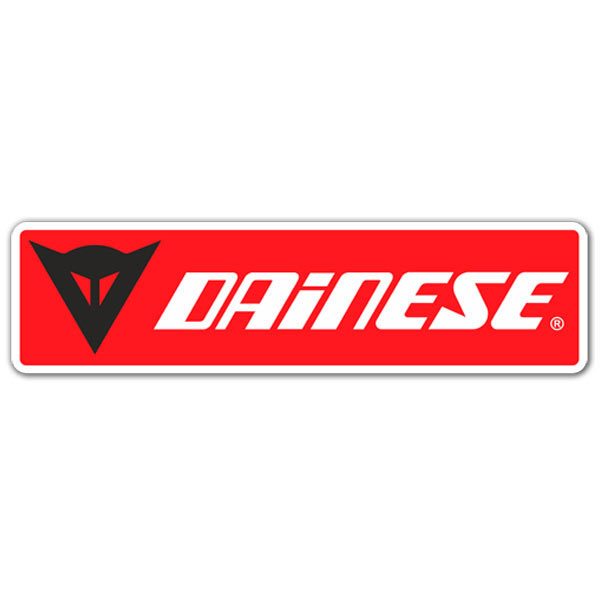 Autocollants: Dainese rouge