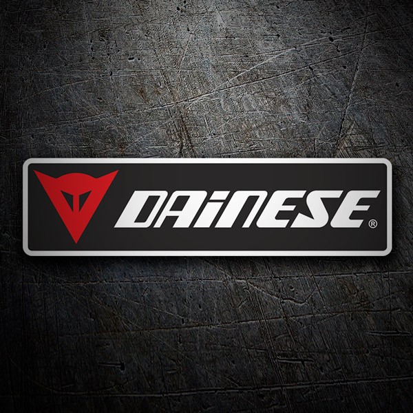 Autocollants: Dainese noir