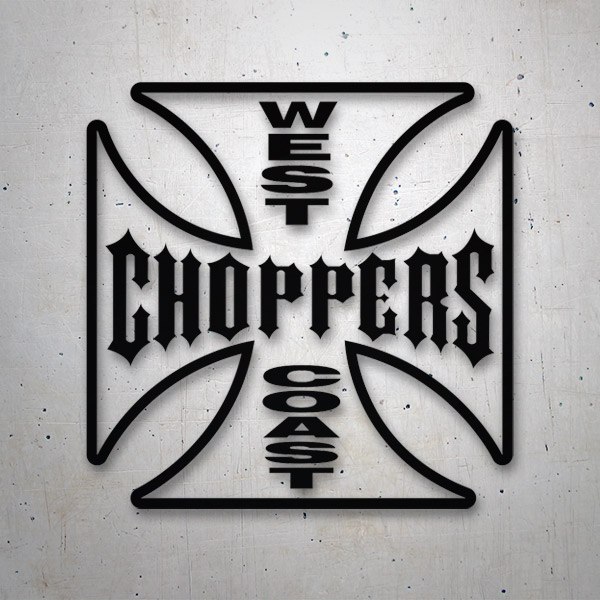 Autocollants: West Choppers Coast 3 0