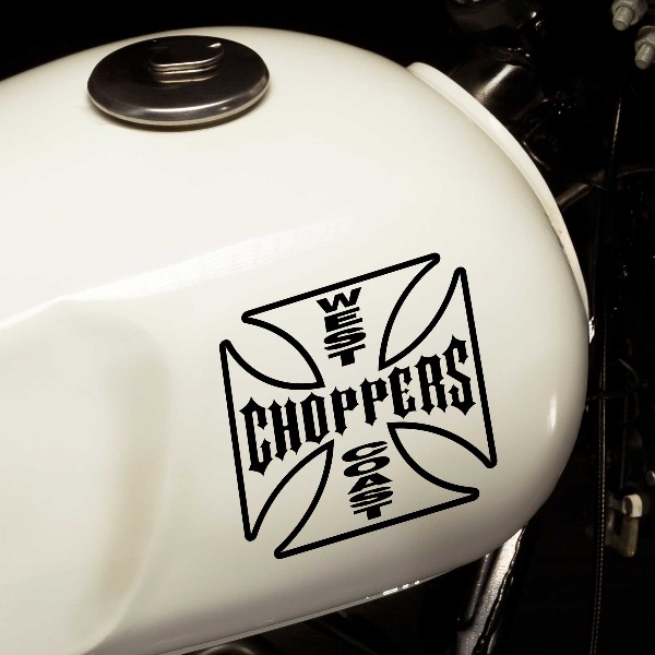 Autocollants: West Choppers Coast 3