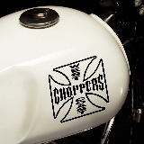 Autocollants: West Choppers Coast 3 3