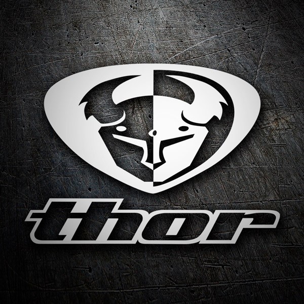 Autocollants: Thor 1 avec logo bison