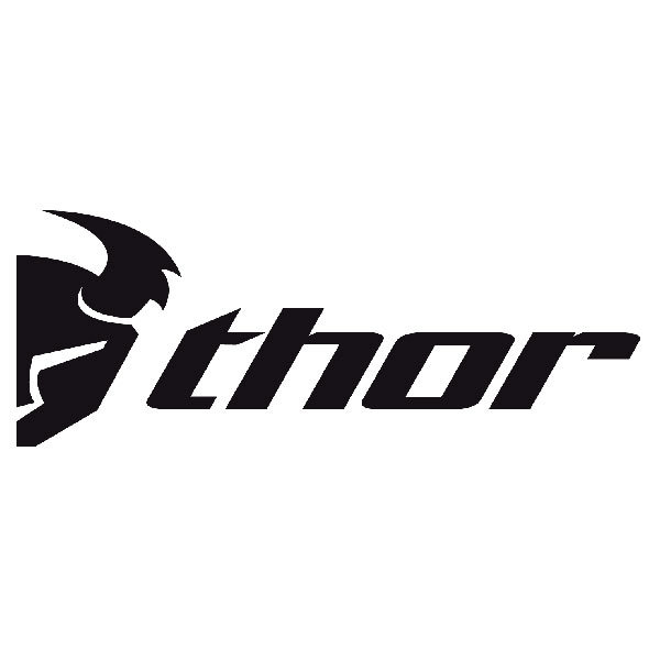 Autocollants: Thor 4 avec Symbole de Casque