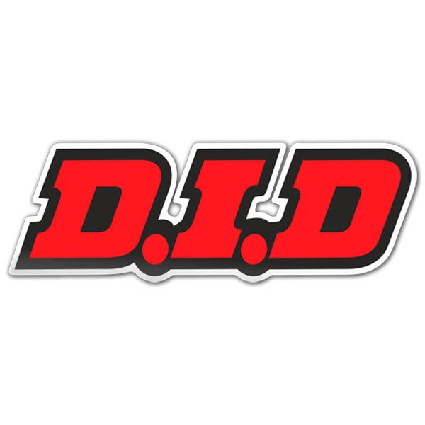 Autocollants: Logo D.I.D couleur