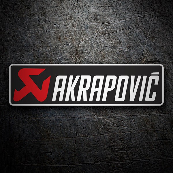 Autocollants: Akrapovic
