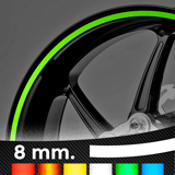 Autocollants: Bandes de bordure réfléchissantes 8 mm 3