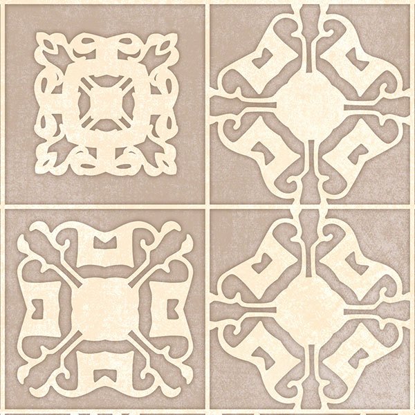 Stickers muraux: Carreaux de mosaïque aux noisettes