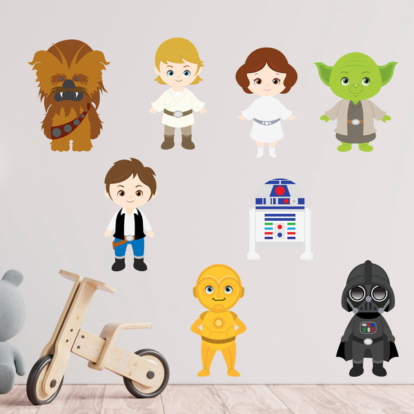Stickers pour enfants: Kit Star Wars 3