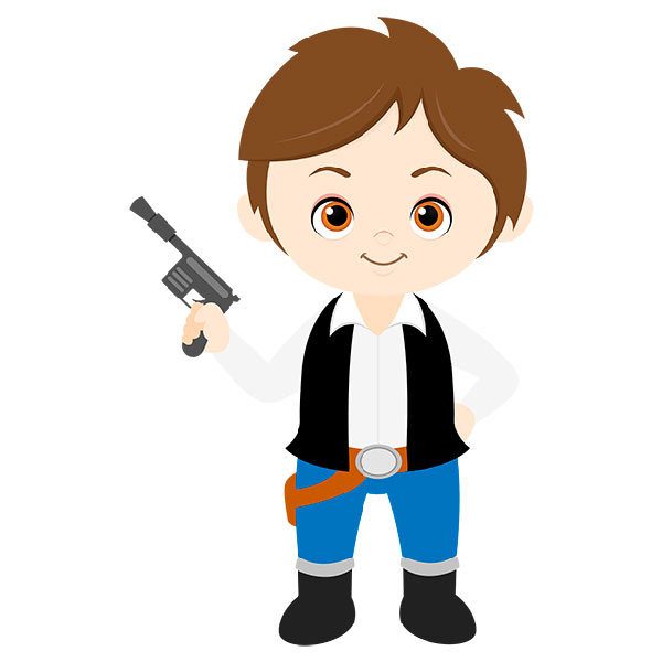 Stickers pour enfants: Han Solo