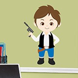 Stickers pour enfants: Han Solo 3