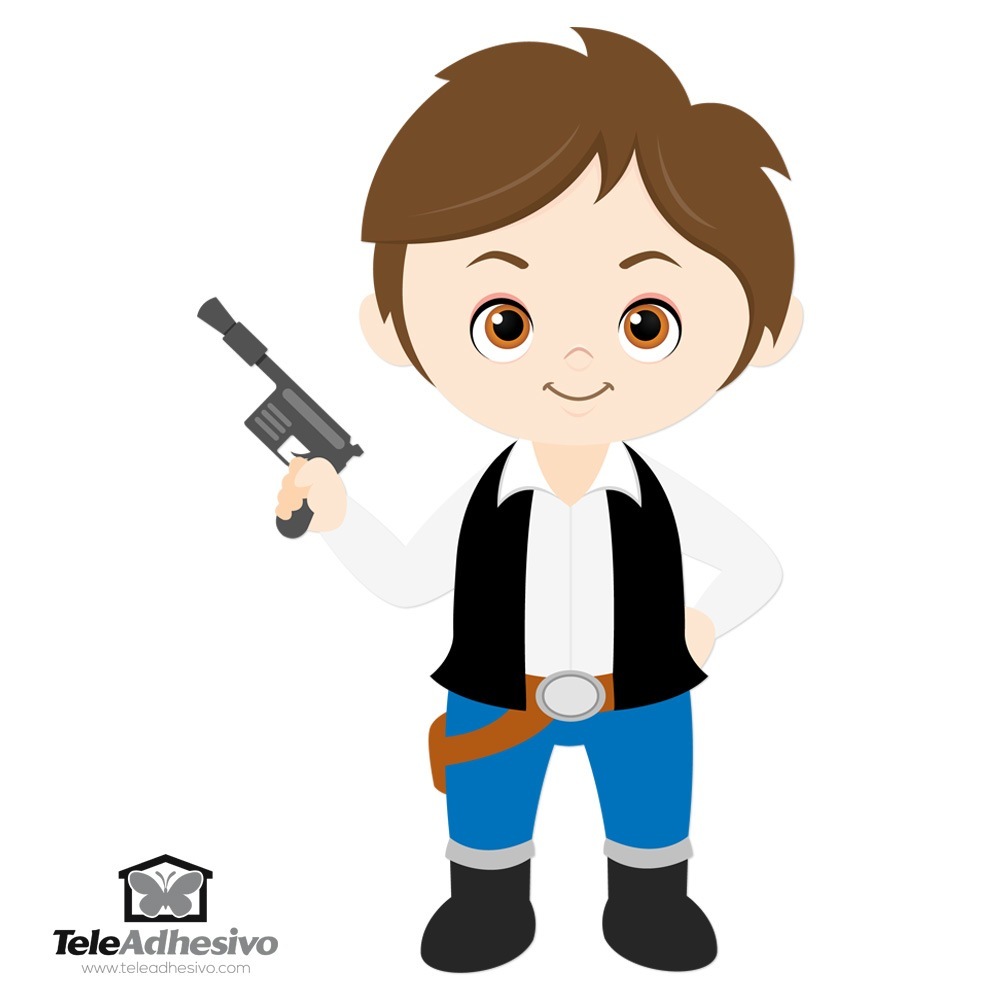 Stickers pour enfants: Han Solo