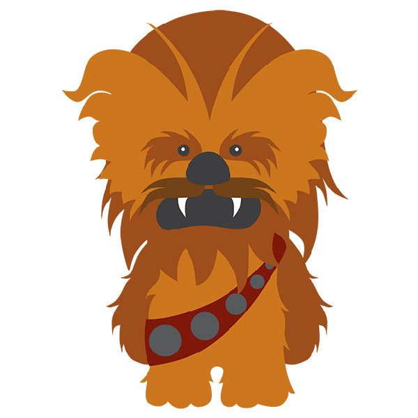 Stickers pour enfants: Chewbacca