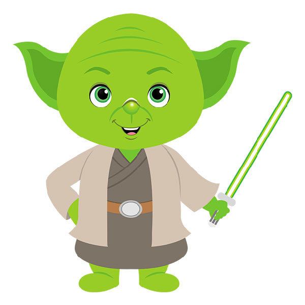 Stickers pour enfants: Yoda