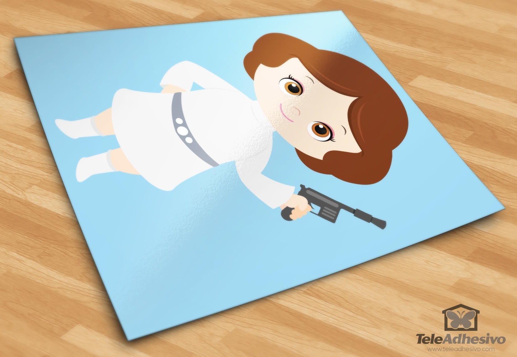 Stickers pour enfants: Princesse Leia