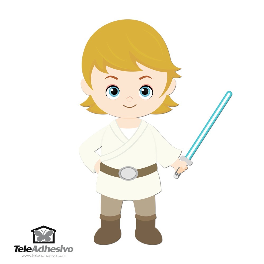 Stickers pour enfants: Luke Skywalker