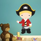 Stickers pour enfants: Capitaine blond 3