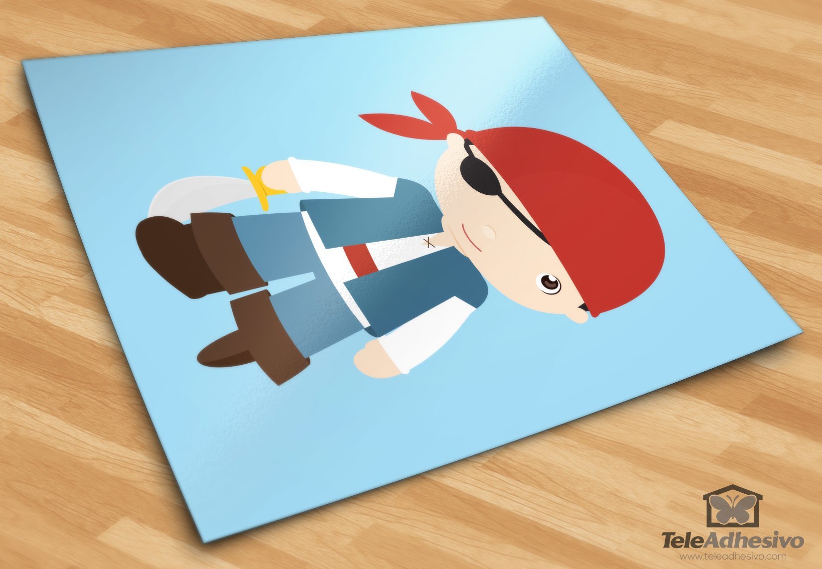 Stickers pour enfants: Corsair patapalo