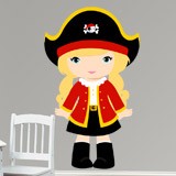 Stickers pour enfants: Capitaine Rouge 3