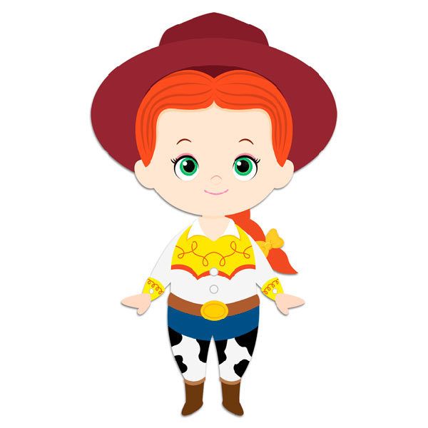 Stickers pour enfants: La cow-girl Jessie, Toy Story