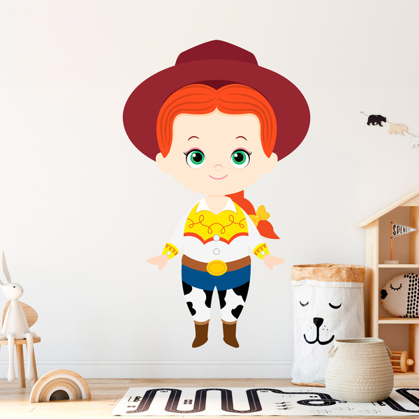 Stickers pour enfants: La cow-girl Jessie, Toy Story