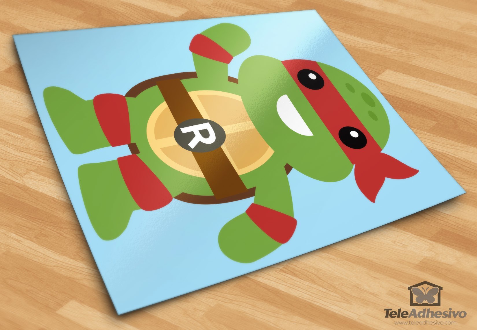 Stickers pour enfants: Tortue Ninja Rafhael