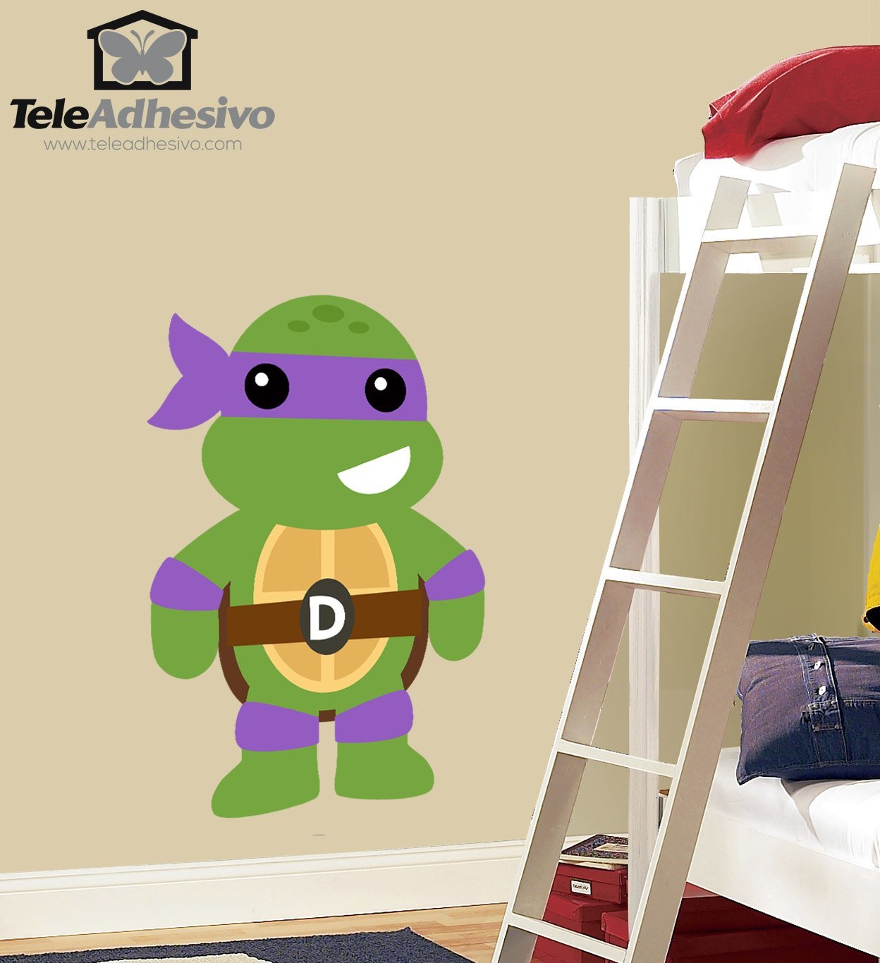 Stickers pour enfants: Ninja Turtle Donatello