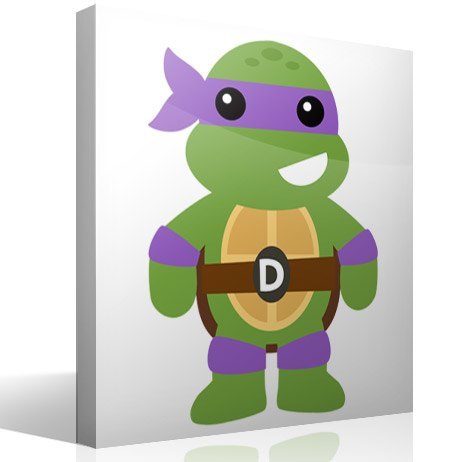 Stickers pour enfants: Ninja Turtle Donatello