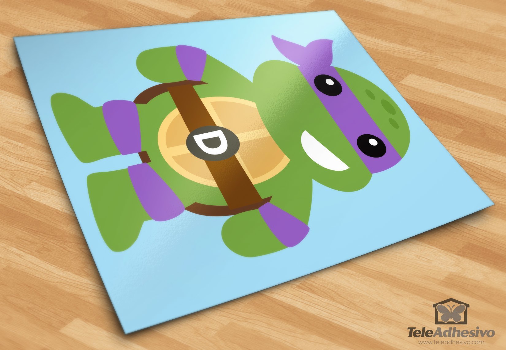 Stickers pour enfants: Ninja Turtle Donatello