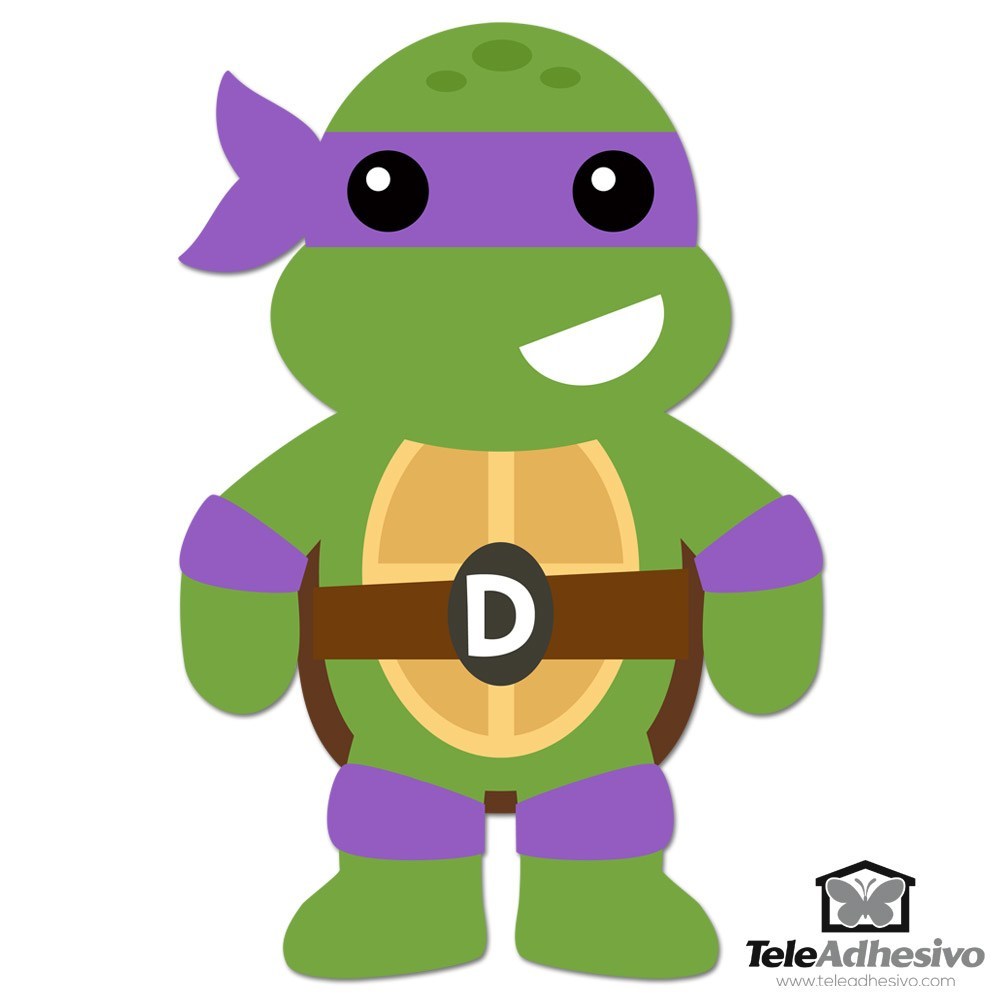 Stickers pour enfants: Ninja Turtle Donatello