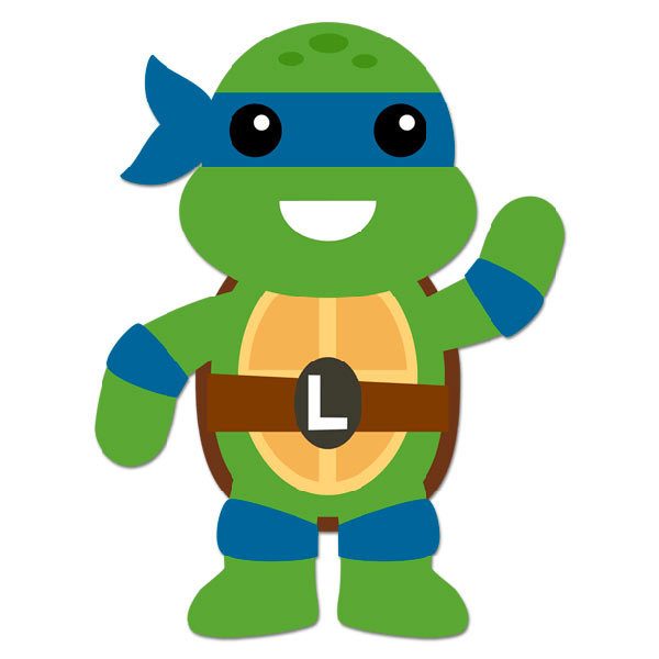 Stickers pour enfants: Ninja Turtle Leonardo