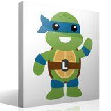 Stickers pour enfants: Ninja Turtle Leonardo 4