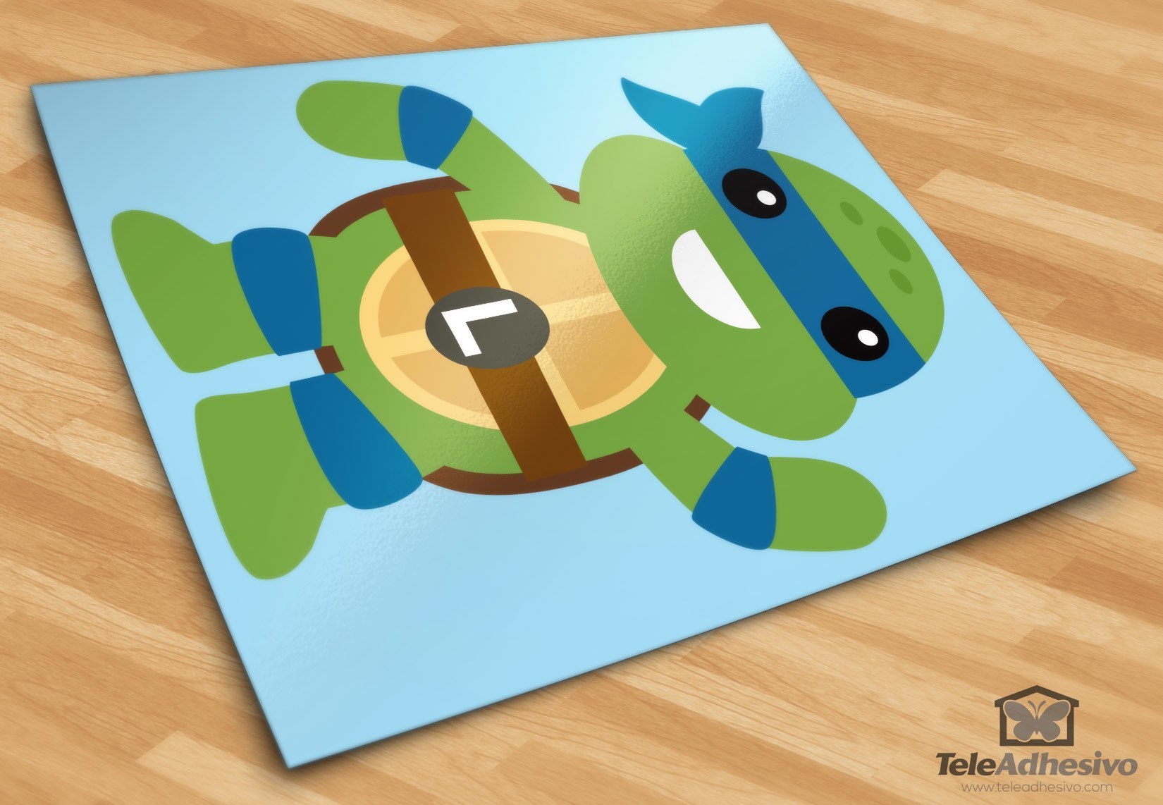 Stickers pour enfants: Ninja Turtle Leonardo