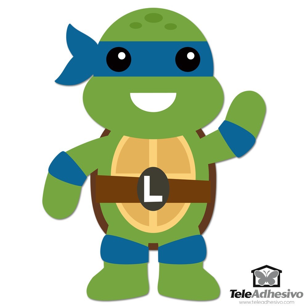 Stickers pour enfants: Ninja Turtle Leonardo
