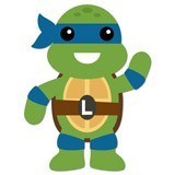 Stickers pour enfants: Ninja Turtle Leonardo 6