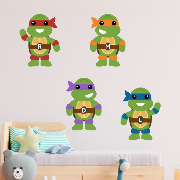 Stickers pour enfants: Kit Tortues Ninja