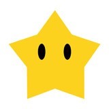 Stickers pour enfants: Grande Étoile de Mario Bros 6