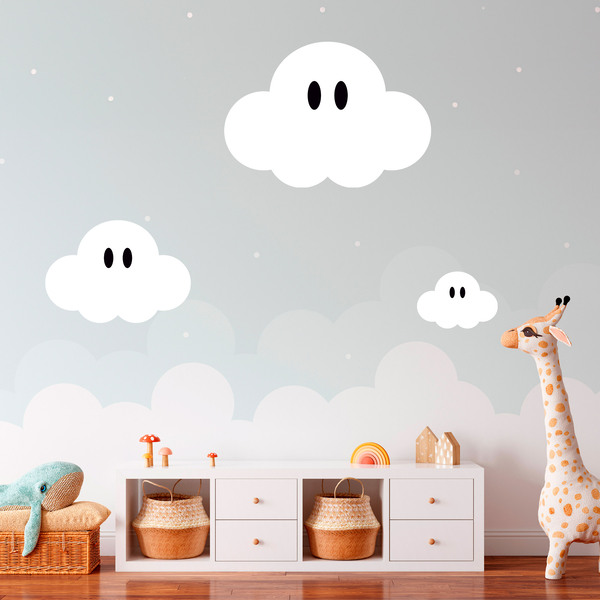 Stickers pour enfants: Super Mario Cloud