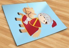 Stickers pour enfants: Chevalier Rouge 5