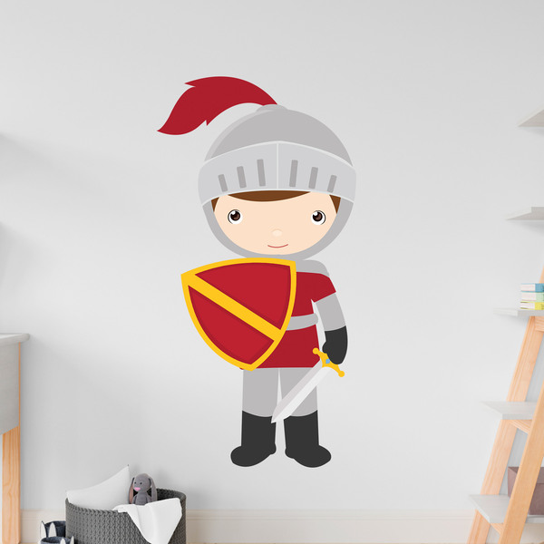 Stickers pour enfants: Garnet chevalier