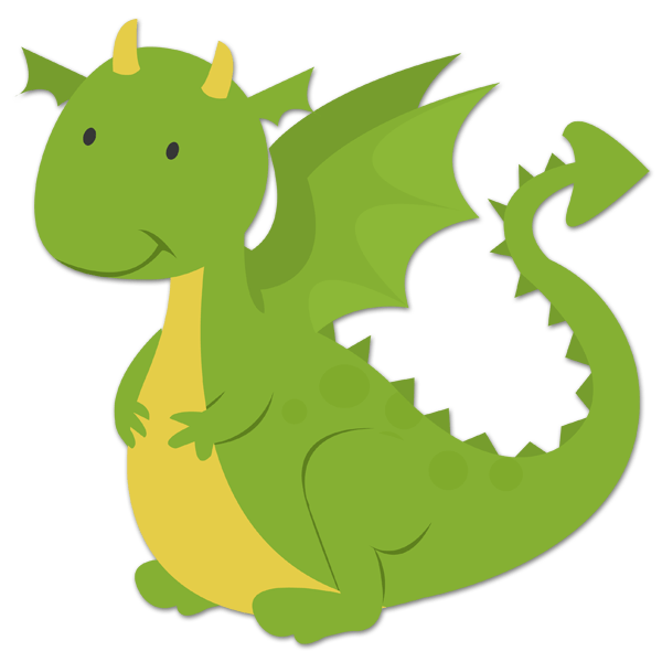 Stickers pour enfants: Dragon  0