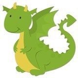 Stickers pour enfants: Dragon  6