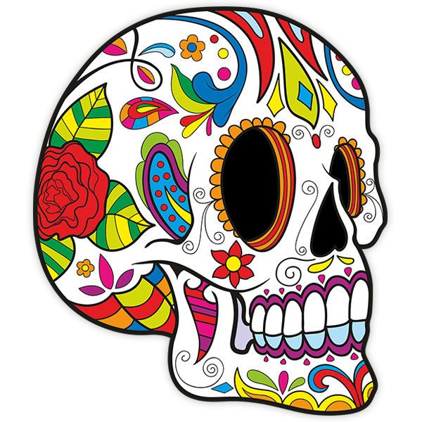 Stickers muraux: Crâne Mexicain Pancho Villa
